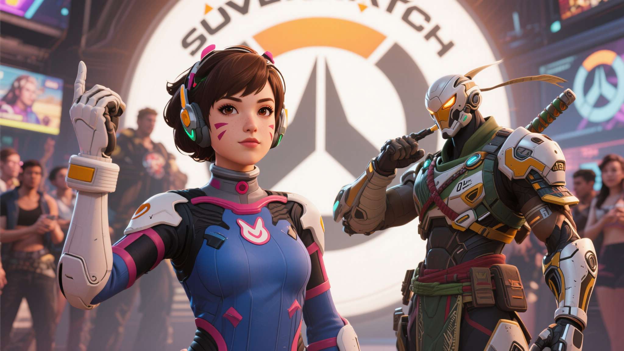 那个夏天，《守望先锋》不仅仅是一款游戏，它是一种流行文化现象。D.Va、半藏、源